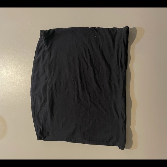 Dark Gray Tube Top - Picture 3 of 3
